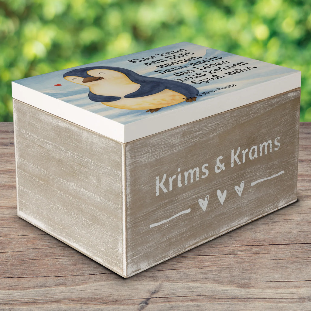 Wooden chest Penguin diet Design XXL, Geschenkbox, Erinnerungskiste, Holzkiste, Schatzkiste, Geschenkdose, Erinnerungsbox, Dekokiste, Truhe, Kiste, Aufbewahrungsbox, Schatulle, Pinguin, Gewicht, Körperliebe, Pinguine, Selbstrespekt, Abspecken, Motivation, Diät, Selbstliebe, Abnehmen