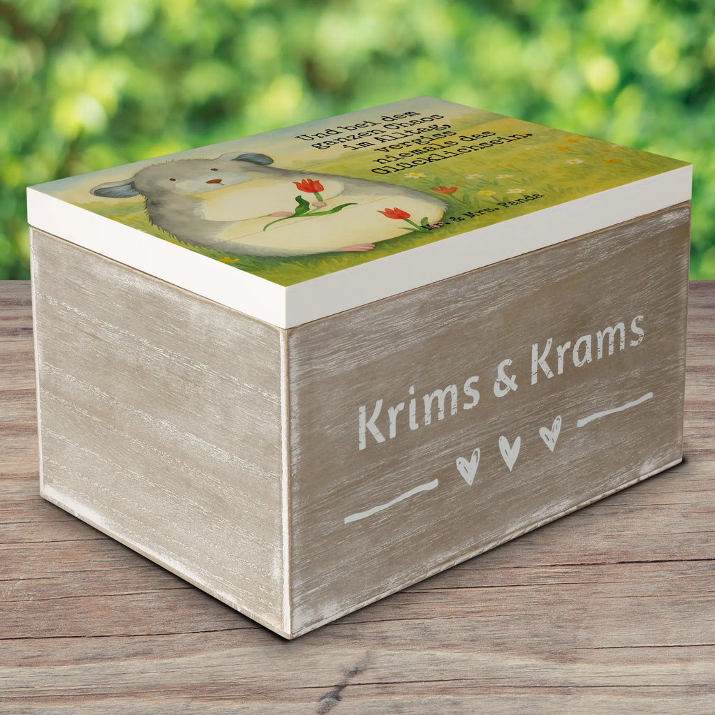 Skrzynia drewniana szynszyla kwiat Design Schatzkiste, Geschenkbox, Erinnerungsbox, XXL, Holzkiste, Aufbewahrungsbox, Kiste, Dekokiste, Truhe, Geschenkdose, Schatulle, Erinnerungskiste, Tiermotive, Gute Laune, lustige Sprüche, Tiere, Büro, Depressionen, Chinchilla, Glücklichsein, Chinchillas, Büroalltag, Liebeskummer, traurig sein, Kummer, Chaos