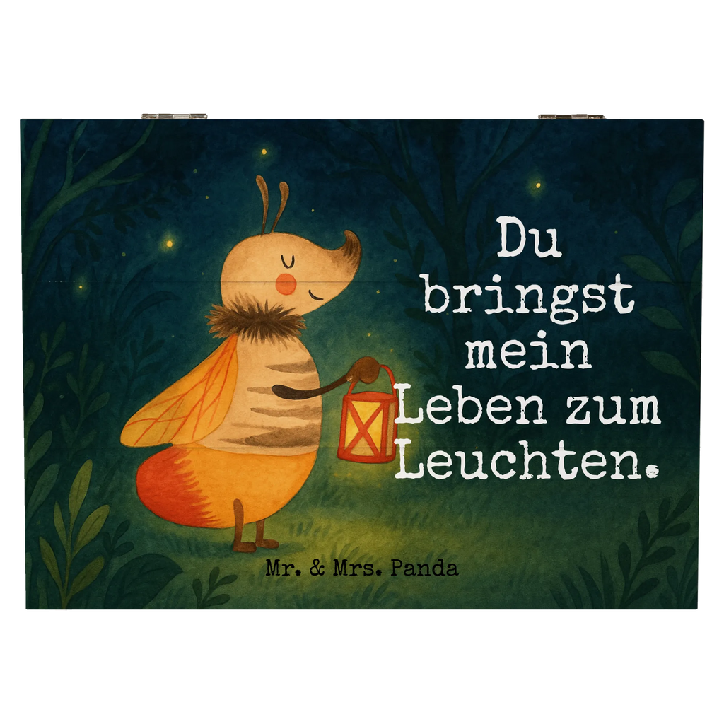 Holzkiste Glühwürmchen Design Dekokiste, Truhe, Aufbewahrungsbox, XXL, Geschenkbox, Geschenkdose, Erinnerungskiste, Erinnerungsbox, Kiste, Schatulle, Schatzkiste, Holzkiste, Tiermotive, Gute Laune, lustige Sprüche, Tiere, Verlobung, Liebe, Heiratsantrag, magisch, Jahrestag, Liebesspruch, Lieblingsmensch, Liebesbeweis, Glühwurm, Leuchten, Falter, Glühwürmchen