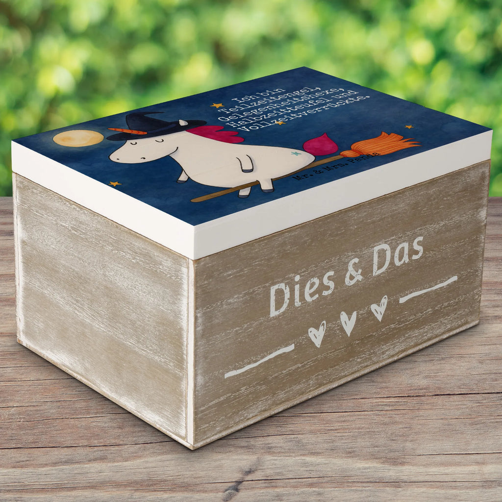 Skrzynia drewniana jednorożec Czarownica Design Truhe, Holzkiste, Schatulle, Geschenkbox, Dekokiste, Schatzkiste, Erinnerungskiste, XXL, Geschenkdose, Erinnerungsbox, Aufbewahrungsbox, Kiste, Einhorn, Einhörner, Einhorn Deko, Unicorn, Frau, Ehefrau, Leben, Verrückte, Engel, Hexe, Zicke, Teufel, Freundin