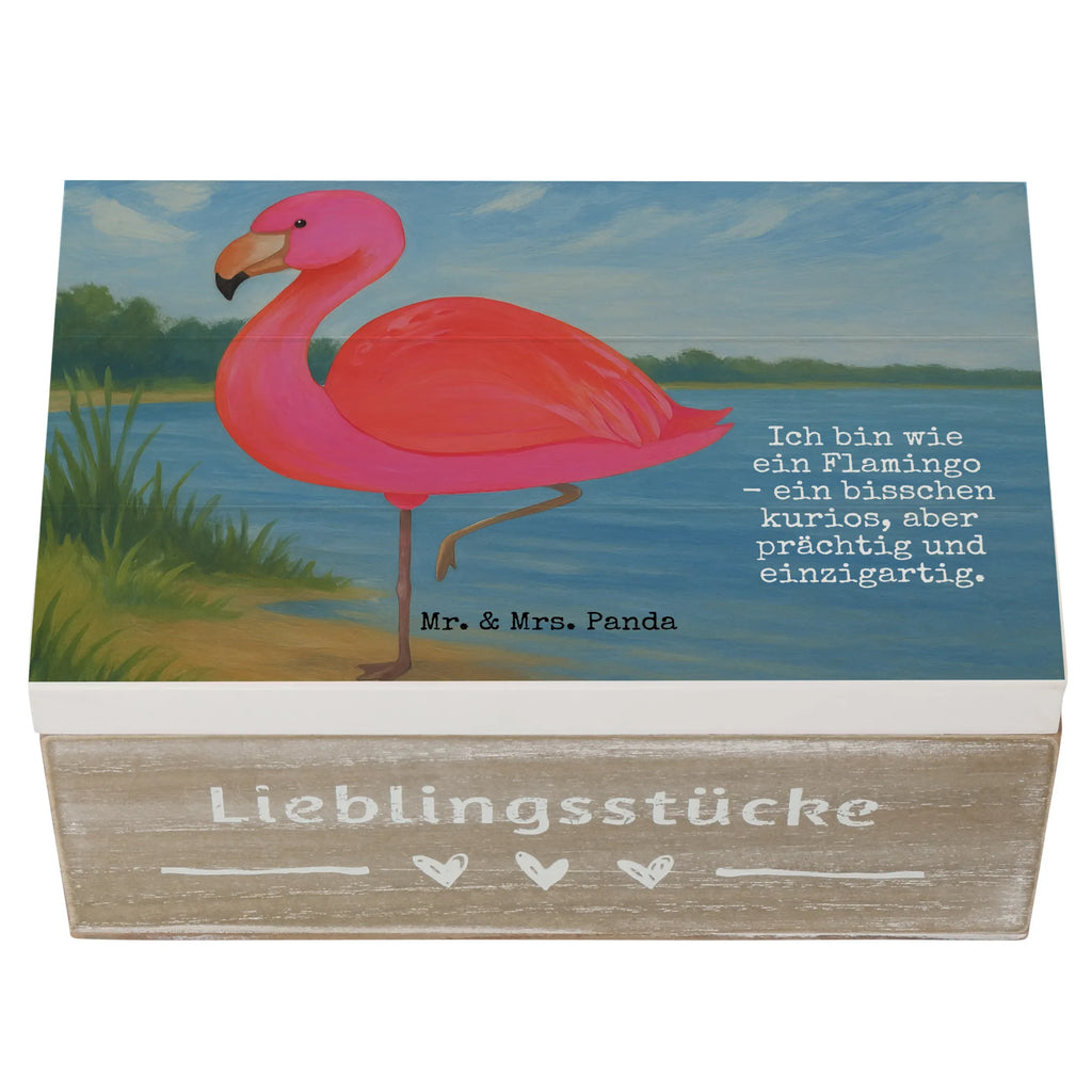 Wooden chest flamingo Classic Design Kiste, Dekokiste, Truhe, Holzkiste, XXL, Schatzkiste, Erinnerungsbox, Aufbewahrungsbox, Geschenkbox, Geschenkdose, Schatulle, Erinnerungskiste, Flamingo, Außenseiter, Spruch, ich, Einzigartig, Selbstliebe, Stolz, Freundin, Sohn, Tochter, Geschwister, für mich, Freundinnen