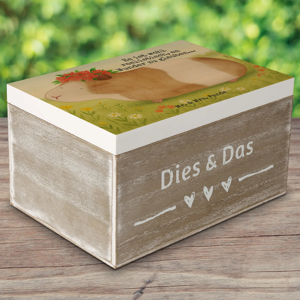 Skrzynia drewniana świnka morska mądrość Design Aufbewahrungsbox, Truhe, Geschenkbox, Erinnerungsbox, Dekokiste, Schatulle, Erinnerungskiste, Geschenkdose, XXL, Schatzkiste, Holzkiste, Kiste, Tiermotive, Gute Laune, lustige Sprüche, Tiere, Wunderland, Spruch, Weisheit, Wunder, Realität, Motivation, Blumenkind, Meeries, Meerschweinchen, Meerie
