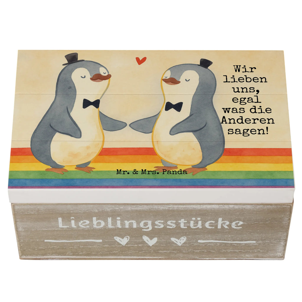Skrzynia drewniana Pingwiny Duma gejów Design Geschenkdose, Aufbewahrungsbox, Schatzkiste, Geschenkbox, Truhe, Schatulle, Dekokiste, XXL, Holzkiste, Erinnerungsbox, Erinnerungskiste, Kiste, Hochzeit, Hochzeitsgeschenk, Ehe, Hochzeitsfeier, Trauung, Trauungsgeschenk, Hochzeitskarte, Verlobungsfeier, Verlobungsgeschenk, Hochzeitsgeschenkideen, Hochzeitsgeschenke für Brautpaar