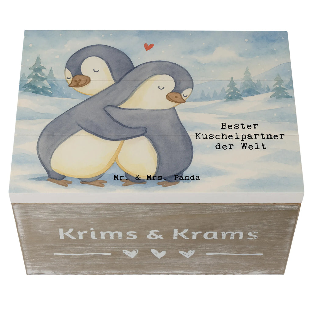 Holzkiste Pinguin Bester Kuschelpartner der Welt Design Dekokiste, Schatulle, Truhe, Erinnerungskiste, Aufbewahrungsbox, XXL, Holzkiste, Schatzkiste, Geschenkdose, Kiste, Geschenkbox, Erinnerungsbox, für, Dankeschön, Geschenk, Schenken, Geburtstag, Geburtstagsgeschenk, Geschenkidee, Danke, Bedanken, Mitbringsel, Freude machen, Geschenktipp, Ehemann, Kuschelpartner, Ehefrau, Liebe, Partner, Bett, Freund, Lebenspartner, Freundin, verliebt, Ehepartner, Hochzeitstag, Kuscheln