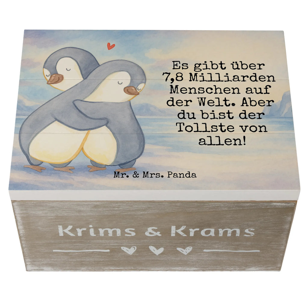 Wooden chest penguins Cuddle Design Truhe, Geschenkdose, Aufbewahrungsbox, XXL, Erinnerungsbox, Erinnerungskiste, Schatzkiste, Geschenkbox, Kiste, Holzkiste, Schatulle, Dekokiste, Liebe, Partner, Freund, Freundin, Ehemann, Ehefrau, Heiraten, Verlobung, Heiratsantrag, Liebesgeschenk, Jahrestag, Hocheitstag, für Ehemann, Liebesbeweis, Mitbringsel, Geschenk für Freundin, Geschenk für Partner, für Männer, Geschenk für Frauen, Valentinstag, Hochzeitstag