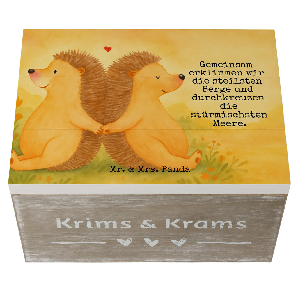 Holzkiste Igel händchenhaltend Design Schatzkiste, Geschenkdose, Geschenkbox, Schatulle, Aufbewahrungsbox, Dekokiste, XXL, Truhe, Kiste, Erinnerungskiste, Holzkiste, Erinnerungsbox, Liebe, Partner, Freund, Freundin, Ehemann, Ehefrau, Heiraten, Verlobung, Heiratsantrag, Liebesgeschenk, Jahrestag, Hocheitstag, Love, Liebesbeweis, Igel, Lieblingsmensch, Gemeinsamkeit, Liebesbotschaft, Hand in Hand, große Liebe, Geschenk für zwei, Hochzeit, Igelliebe