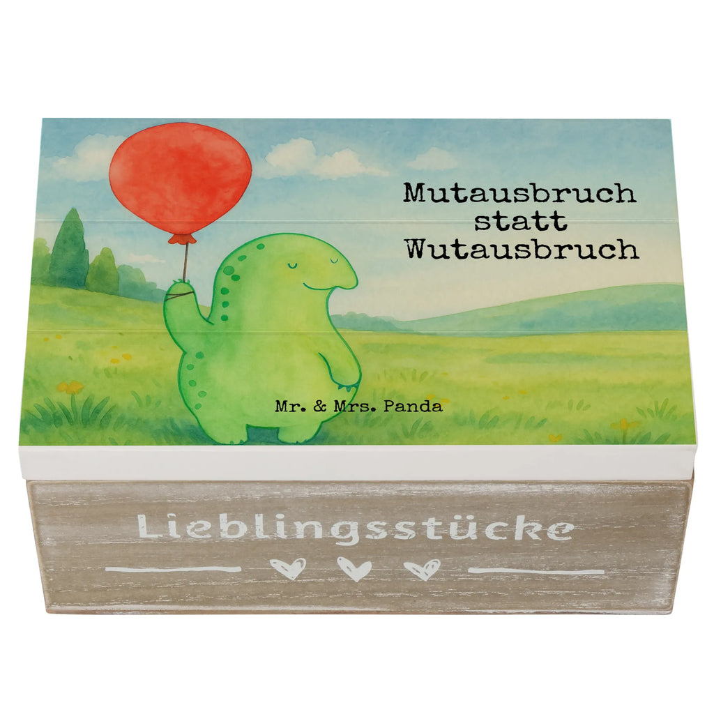 Holzkiste Schildkröte Luftballon Design XXL, Erinnerungskiste, Truhe, Schatulle, Aufbewahrungsbox, Dekokiste, Geschenkbox, Erinnerungsbox, Schatzkiste, Kiste, Holzkiste, Geschenkdose, Schildkröte, Schildkröten, Mutausbruch, Motivation, Motivationsspruch