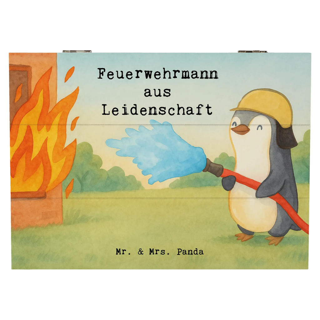 Holzkiste Feuerwehrmann Leidenschaft Design XXL, Kiste, Holzkiste, Schatzkiste, Geschenkdose, Dekokiste, Erinnerungsbox, Geschenkbox, Schatulle, Erinnerungskiste, Aufbewahrungsbox, Truhe, Beruf, Ausbildung, Jubiläum, Abschied, Rente, Kollege, Kollegin, Geschenk, Schenken, Arbeitskollege, Mitarbeiter, Firma, Danke, Dankeschön, Feuerwehrmann, Brandschutz, Feuerwehr, freiwillige Feuerwehr, Feuerwehrhauptmann
