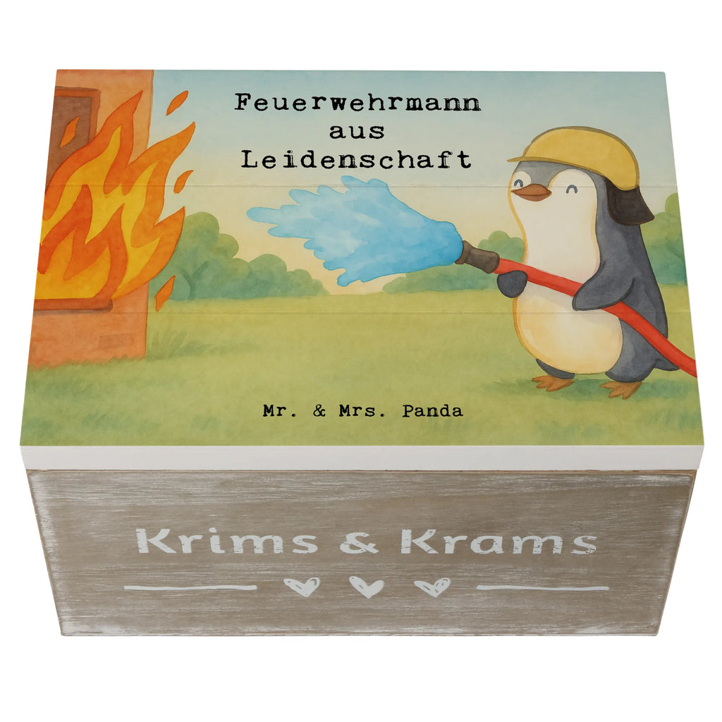Holzkiste Feuerwehrmann Leidenschaft Design XXL, Kiste, Holzkiste, Schatzkiste, Geschenkdose, Dekokiste, Erinnerungsbox, Geschenkbox, Schatulle, Erinnerungskiste, Aufbewahrungsbox, Truhe, Beruf, Ausbildung, Jubiläum, Abschied, Rente, Kollege, Kollegin, Geschenk, Schenken, Arbeitskollege, Mitarbeiter, Firma, Danke, Dankeschön, Feuerwehrmann, Brandschutz, Feuerwehr, freiwillige Feuerwehr, Feuerwehrhauptmann