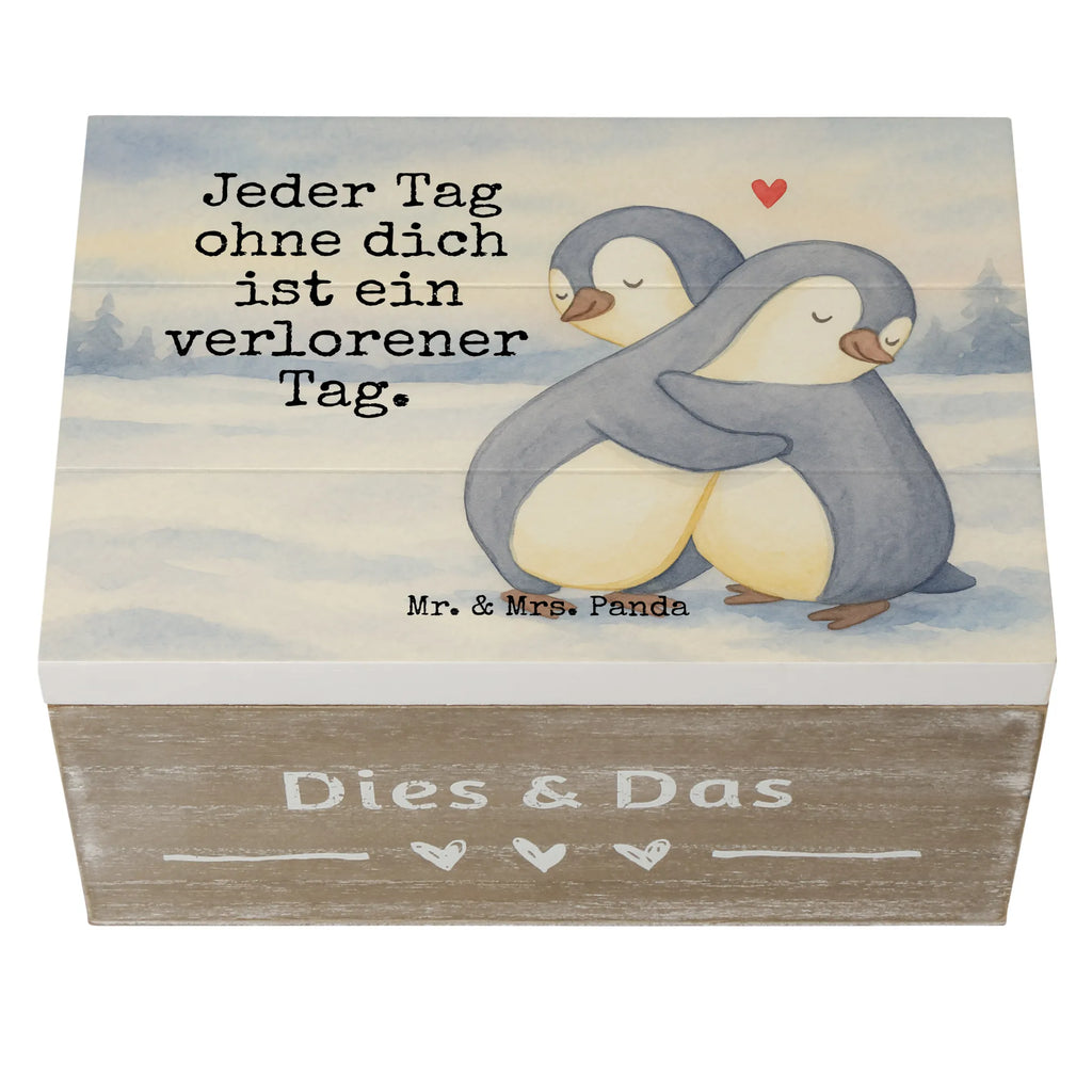 Holzkiste Pinguine Kuscheln Design Truhe, Holzkiste, Kiste, Geschenkdose, Aufbewahrungsbox, Erinnerungskiste, Schatulle, Schatzkiste, Geschenkbox, Dekokiste, XXL, Erinnerungsbox, Liebe, Partner, Freund, Freundin, Ehemann, Ehefrau, Heiraten, Verlobung, Heiratsantrag, Liebesgeschenk, Jahrestag, Hocheitstag, Valentinstag, Geschenk für Frauen, für Ehemann, Liebesbeweis, Geschenk für Partner, Hochzeitstag, für Männer, Mitbringsel, Geschenk für Freundin