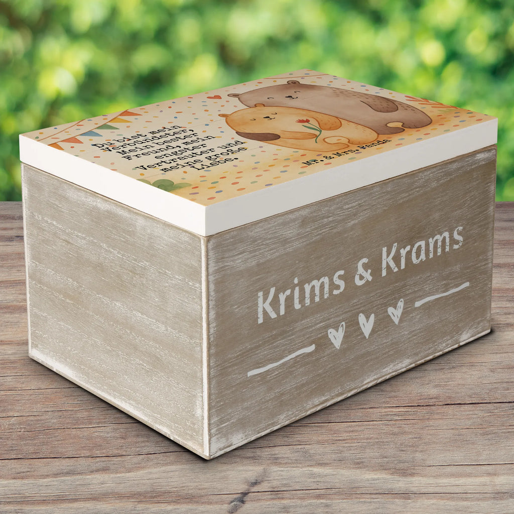 Holzkiste Bären Liebe Design Schatzkiste, Erinnerungskiste, Dekokiste, Holzkiste, Geschenkbox, Schatulle, Geschenkdose, XXL, Kiste, Erinnerungsbox, Truhe, Aufbewahrungsbox, Liebe, Partner, Freund, Freundin, Ehemann, Ehefrau, Heiraten, Verlobung, Heiratsantrag, Liebesgeschenk, Jahrestag, Hocheitstag, Bären, Verlobt, Bärchen, Hochzeitstag, Bär, Verheiratet, Geschenk Hochzeit, Geschenk Freundin, Geschenk Freund, Verliebt, Liebesbeweis