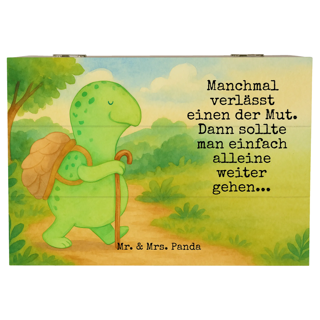 Skrzynia drewniana żółw Wędrowiec Design Schatulle, Aufbewahrungsbox, Geschenkbox, Geschenkdose, Holzkiste, Erinnerungsbox, Schatzkiste, Kiste, Dekokiste, XXL, Erinnerungskiste, Truhe, Schildkröte, Neuanfang, Motivationssprüche, Motivation, Motivationsspruch, Schildkröten