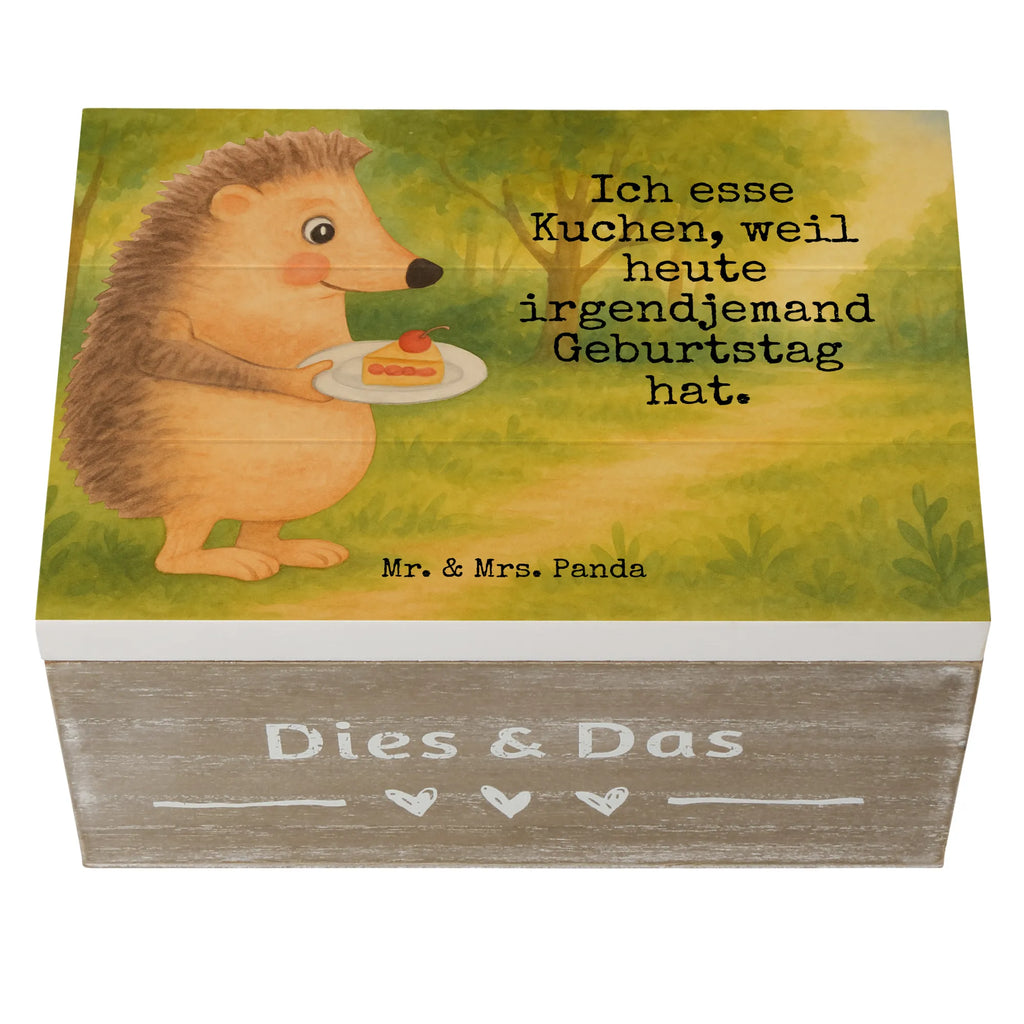 Holzkiste Igel Kuchenstück Design Truhe, Schatulle, Geschenkbox, Geschenkdose, Holzkiste, Erinnerungskiste, Aufbewahrungsbox, Schatzkiste, Kiste, XXL, Erinnerungsbox, Dekokiste, Tiermotive, Gute Laune, lustige Sprüche, Tiere, Torte, Igel, Kuchen, Geburtstagskuchen, Essen Spruch, Backen Geschenk, Kuchen backen, Einladung Party