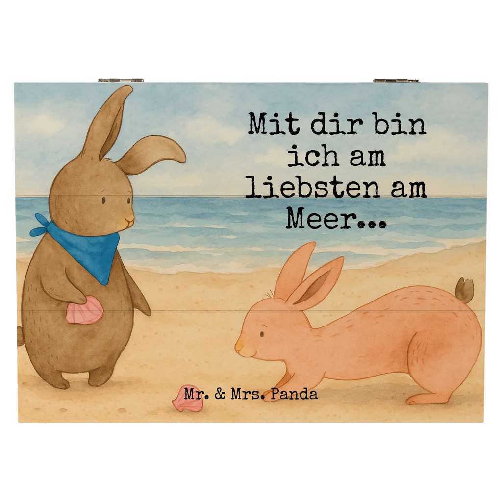 Holzkiste Hasen Muschel Design Geschenkbox, Truhe, XXL, Dekokiste, Geschenkdose, Holzkiste, Schatzkiste, Erinnerungskiste, Aufbewahrungsbox, Schatulle, Kiste, Erinnerungsbox, Familie, Vatertag, Muttertag, Bruder, Schwester, Mama, Papa, Oma, Opa, BFF, Muscheln sammeln, Muscheln, beste Freundin, Meer, Freundin, Freundinnen, Hasen, best friends