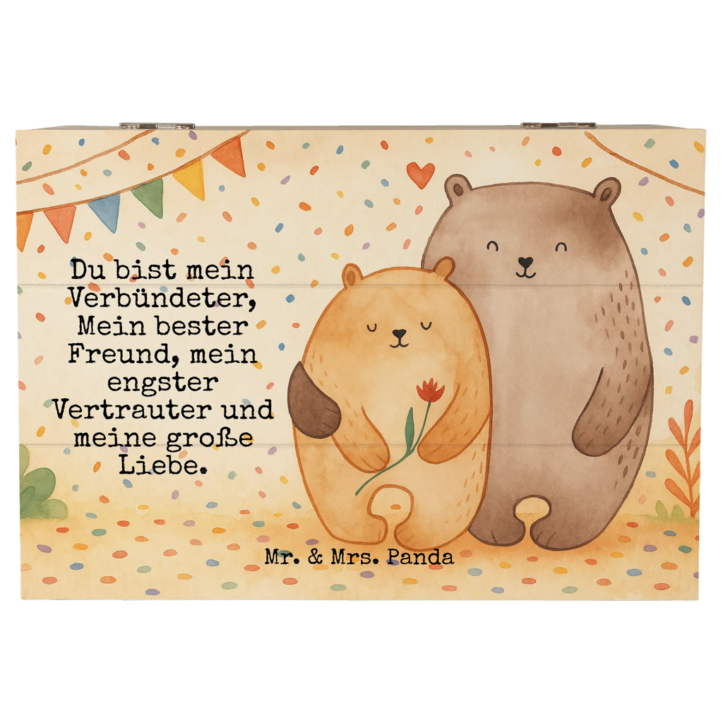 Holzkiste Bären Liebe Design Schatzkiste, Erinnerungskiste, Dekokiste, Holzkiste, Geschenkbox, Schatulle, Geschenkdose, XXL, Kiste, Erinnerungsbox, Truhe, Aufbewahrungsbox, Liebe, Partner, Freund, Freundin, Ehemann, Ehefrau, Heiraten, Verlobung, Heiratsantrag, Liebesgeschenk, Jahrestag, Hocheitstag, Bären, Verlobt, Bärchen, Hochzeitstag, Bär, Verheiratet, Geschenk Hochzeit, Geschenk Freundin, Geschenk Freund, Verliebt, Liebesbeweis
