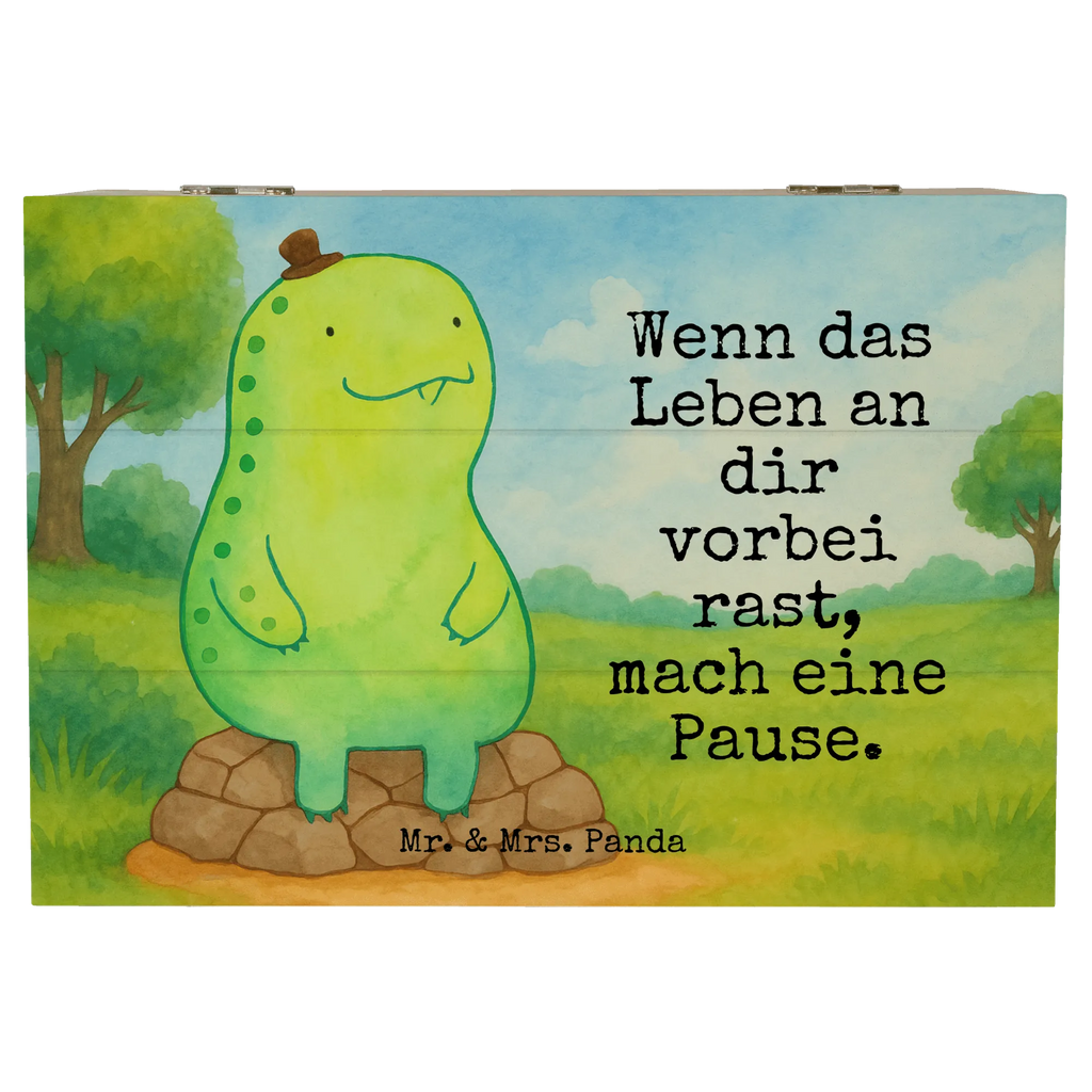 Holzkiste Schildkröte Pause Design Erinnerungsbox, Schatulle, XXL, Schatzkiste, Holzkiste, Erinnerungskiste, Truhe, Geschenkbox, Kiste, Geschenkdose, Aufbewahrungsbox, Dekokiste, Schildkröte, Achtsamkeit, Entschleunigen, achtsam