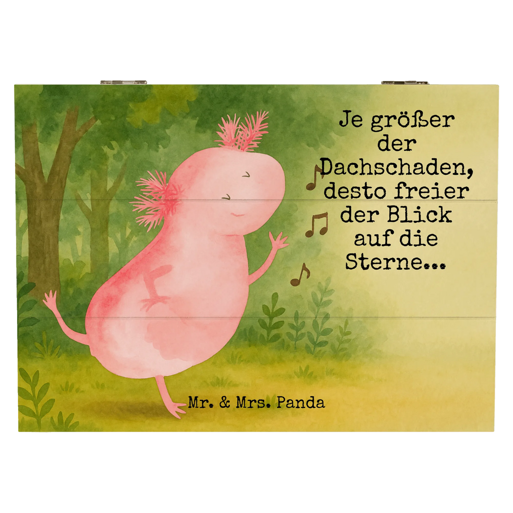 Skrzynia drewniana aksolotl tańczyć Design Kiste, Truhe, Geschenkdose, Dekokiste, Holzkiste, XXL, Aufbewahrungsbox, Erinnerungsbox, Geschenkbox, Schatulle, Erinnerungskiste, Schatzkiste, Axolotl, Molch, Axolot, beste Freundin, Sterne, verrückt, Lurche, Freundin, Lurch, Dachschaden, Schwanzlurch