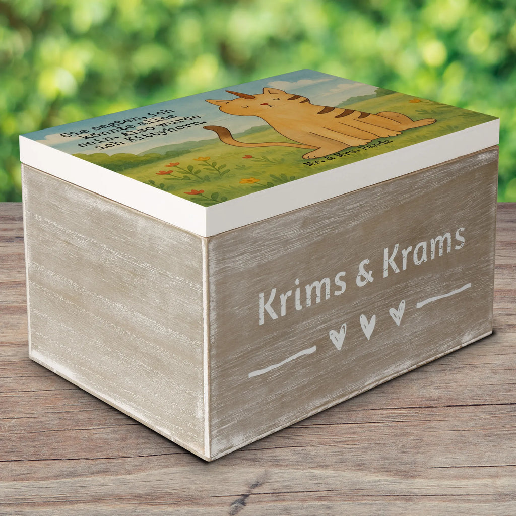 Skrzynia drewniana jednorożec kot Design Geschenkbox, Dekokiste, Schatzkiste, Aufbewahrungsbox, XXL, Erinnerungskiste, Schatulle, Holzkiste, Kiste, Geschenkdose, Truhe, Erinnerungsbox, Einhorn, Einhörner, Einhorn Deko, Unicorn, Einhornkatze, Katze, Katzer, Katzenhorn, Glitzer, Erwachsenwerden, Regenbogen, Kittyhorn, Mieze, Einhornpower