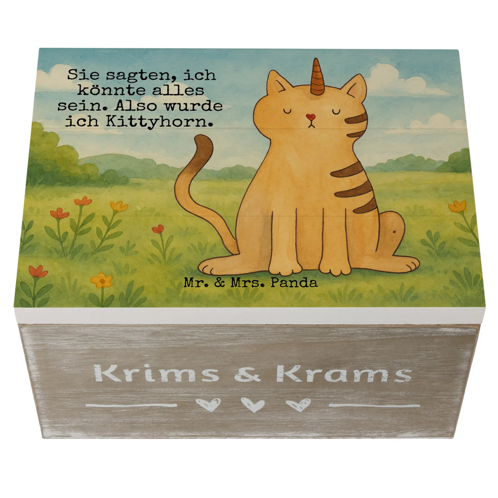 Skrzynia drewniana jednorożec kot Design Geschenkbox, Dekokiste, Schatzkiste, Aufbewahrungsbox, XXL, Erinnerungskiste, Schatulle, Holzkiste, Kiste, Geschenkdose, Truhe, Erinnerungsbox, Einhorn, Einhörner, Einhorn Deko, Unicorn, Einhornkatze, Katze, Katzer, Katzenhorn, Glitzer, Erwachsenwerden, Regenbogen, Kittyhorn, Mieze, Einhornpower