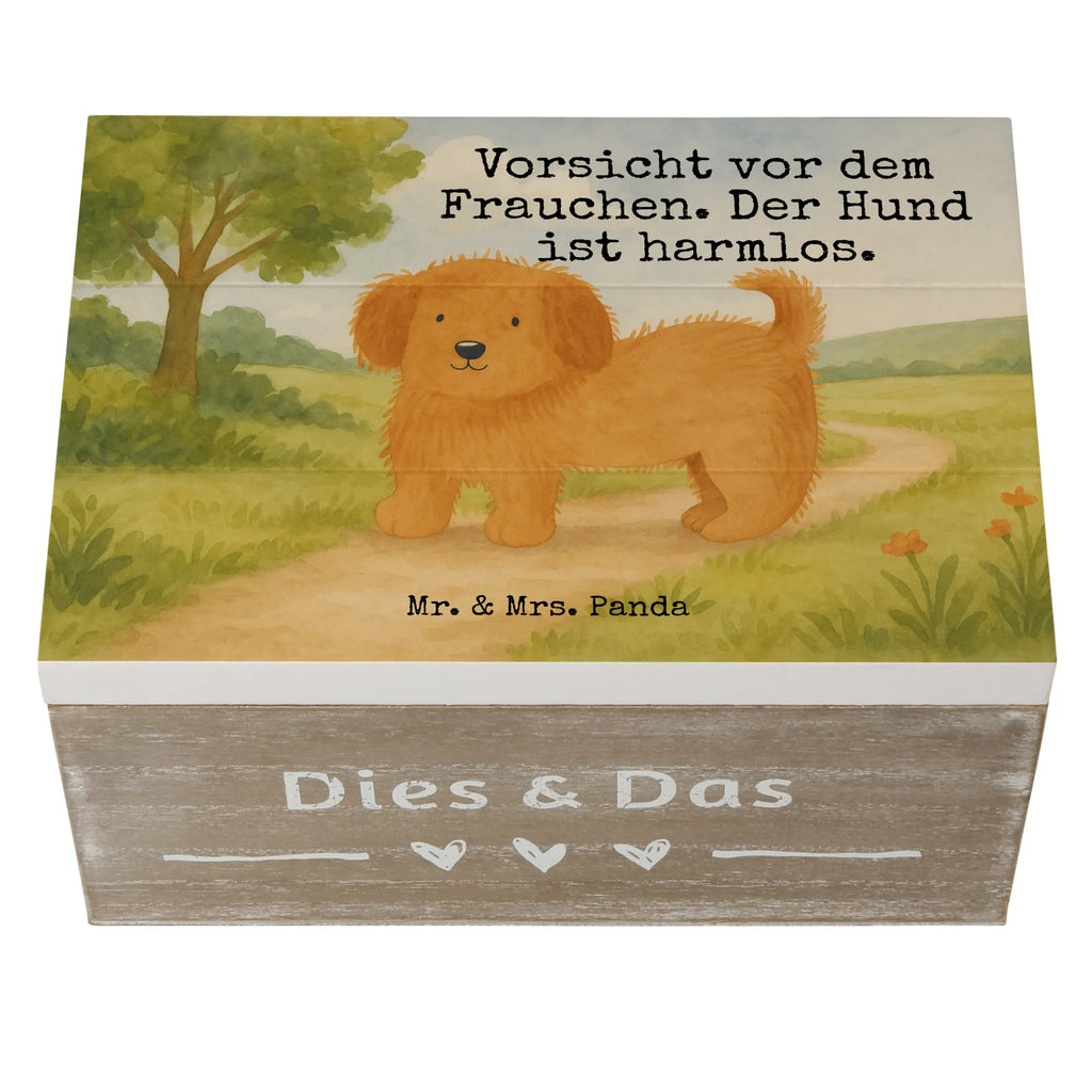 Holzkiste Hund Flauschig Design Dekokiste, XXL, Holzkiste, Erinnerungsbox, Kiste, Geschenkdose, Schatzkiste, Erinnerungskiste, Truhe, Schatulle, Geschenkbox, Aufbewahrungsbox, Hund, Hundemotiv, Haustier, Hunderasse, Tierliebhaber, Hundebesitzer, Sprüche, Frauchen, Hundemama, Hunde, Hundeliebe