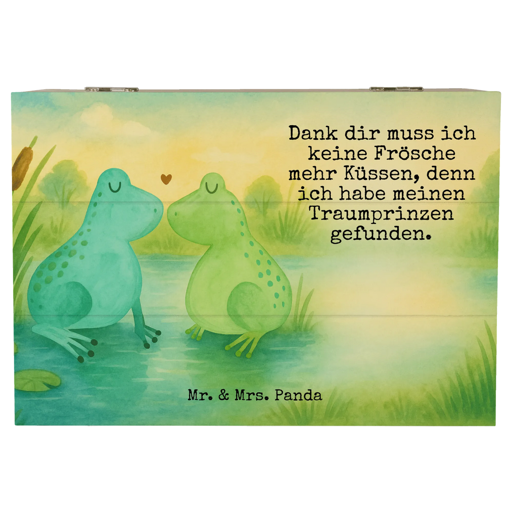 Holzkiste Frosch Liebe Design Geschenkdose, Dekokiste, XXL, Schatzkiste, Aufbewahrungsbox, Erinnerungsbox, Kiste, Schatulle, Holzkiste, Truhe, Geschenkbox, Erinnerungskiste, Liebe, Partner, Freund, Freundin, Ehemann, Ehefrau, Heiraten, Verlobung, Heiratsantrag, Liebesgeschenk, Jahrestag, Hocheitstag, Geschenk Freundin, Liebesbeweis, Frösche, Verlobt, Fröschchen, Frosch, Verliebt, Geschenk Hochzeit, Verheiratet, Geschenk Freund, Froschkönig, Hochzeitstag