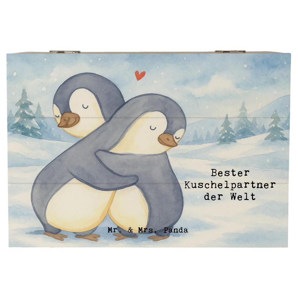 Holzkiste Pinguin Bester Kuschelpartner der Welt Design Dekokiste, Schatulle, Truhe, Erinnerungskiste, Aufbewahrungsbox, XXL, Holzkiste, Schatzkiste, Geschenkdose, Kiste, Geschenkbox, Erinnerungsbox, für, Dankeschön, Geschenk, Schenken, Geburtstag, Geburtstagsgeschenk, Geschenkidee, Danke, Bedanken, Mitbringsel, Freude machen, Geschenktipp, Ehemann, Kuschelpartner, Ehefrau, Liebe, Partner, Bett, Freund, Lebenspartner, Freundin, verliebt, Ehepartner, Hochzeitstag, Kuscheln