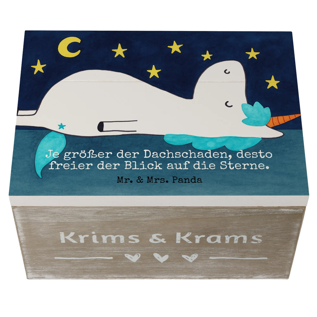 Holzkiste Einhorn Sternenhimmel Design Truhe, Schatulle, Erinnerungskiste, Holzkiste, Schatzkiste, Erinnerungsbox, Kiste, Aufbewahrungsbox, Dekokiste, Geschenkbox, Geschenkdose, XXL, Einhorn, Einhörner, Einhorn Deko, Unicorn, Dachschaden, Sternenhimmel, Verrückt, Sterne