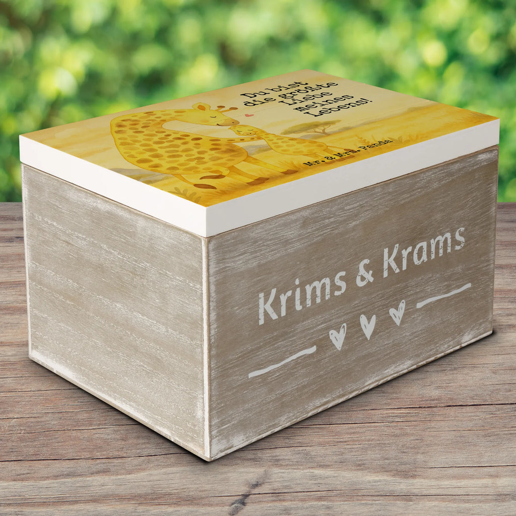 Skrzynia drewniana żyrafa dziecko Design Erinnerungsbox, Erinnerungskiste, Holzkiste, Truhe, Dekokiste, Schatulle, Aufbewahrungsbox, Kiste, XXL, Geschenkdose, Geschenkbox, Schatzkiste, Afrika, Wildtiere, Tochter, Mama, Giraffe, Mutter, Lieblingsmensch, Sohn, Kind