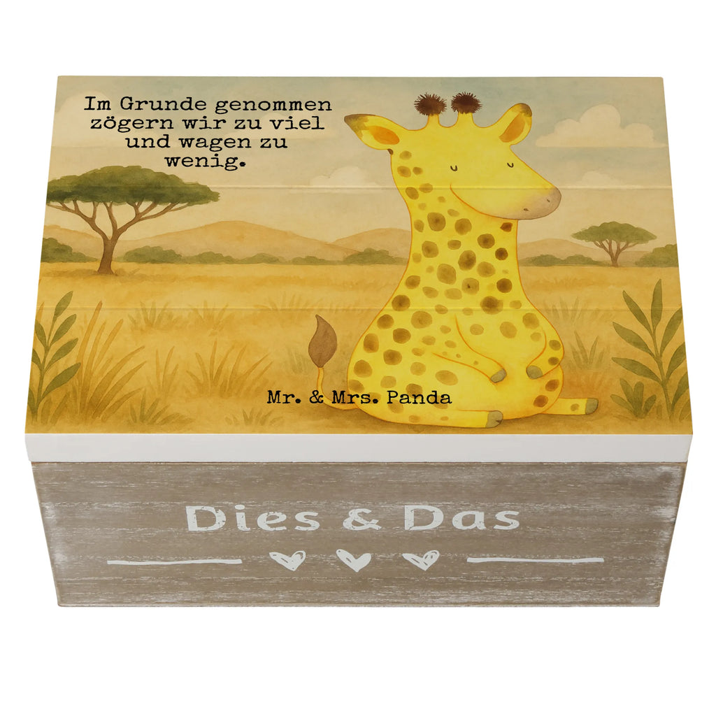 Wooden chest giraffe Satisfied Design Kiste, XXL, Schatzkiste, Geschenkbox, Erinnerungskiste, Dekokiste, Aufbewahrungsbox, Schatulle, Holzkiste, Geschenkdose, Truhe, Erinnerungsbox, Afrika, Wildtiere, Glück, Giraffe, Abenteuer, Zufrieden