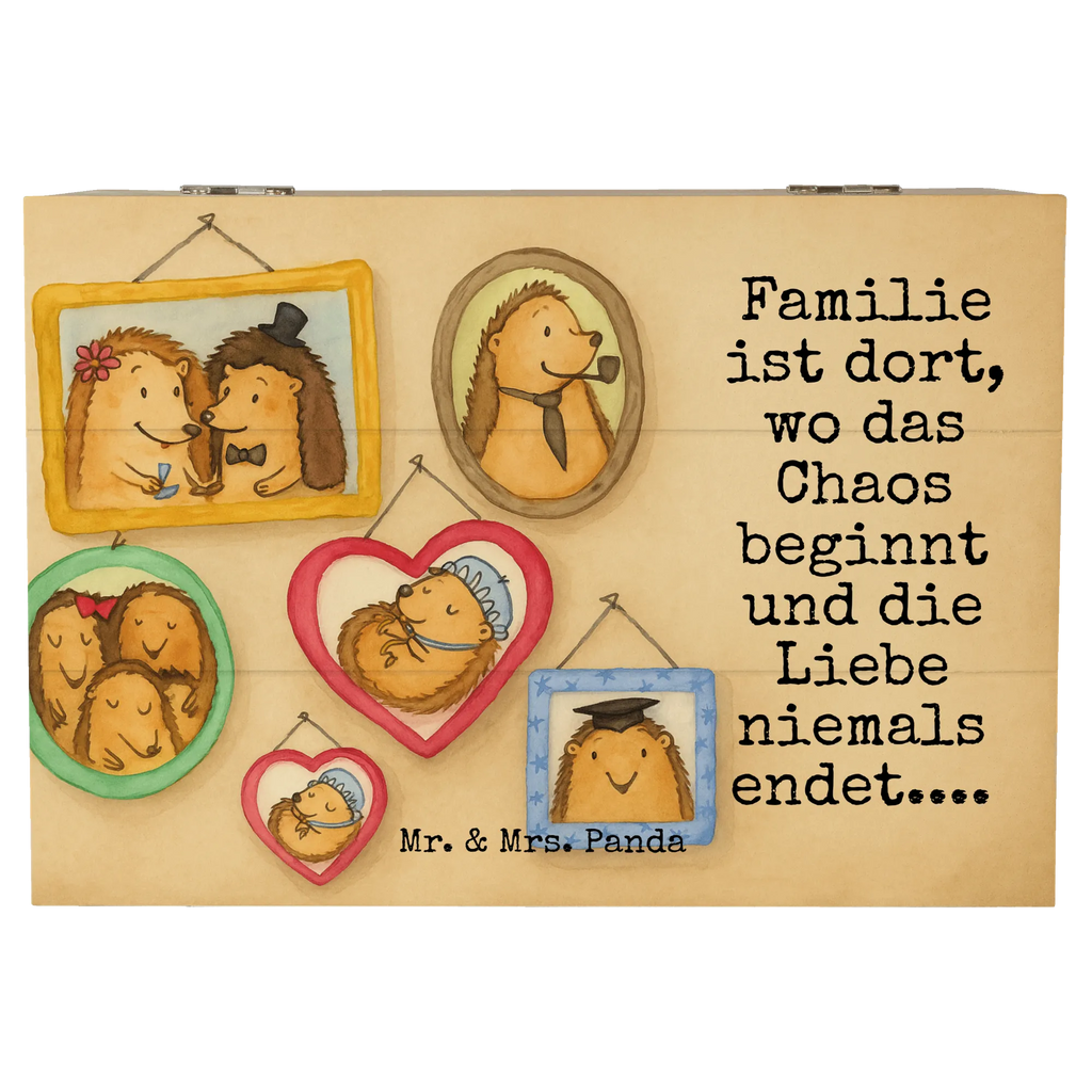 Holzkiste Igel Familie Design Holzkiste, Geschenkbox, Geschenkdose, Truhe, XXL, Schatulle, Dekokiste, Kiste, Erinnerungsbox, Schatzkiste, Erinnerungskiste, Aufbewahrungsbox, Familie, Vatertag, Muttertag, Bruder, Schwester, Mama, Papa, Oma, Opa, Liebe, Bilder, Zusammenhalt, Igel, Glück