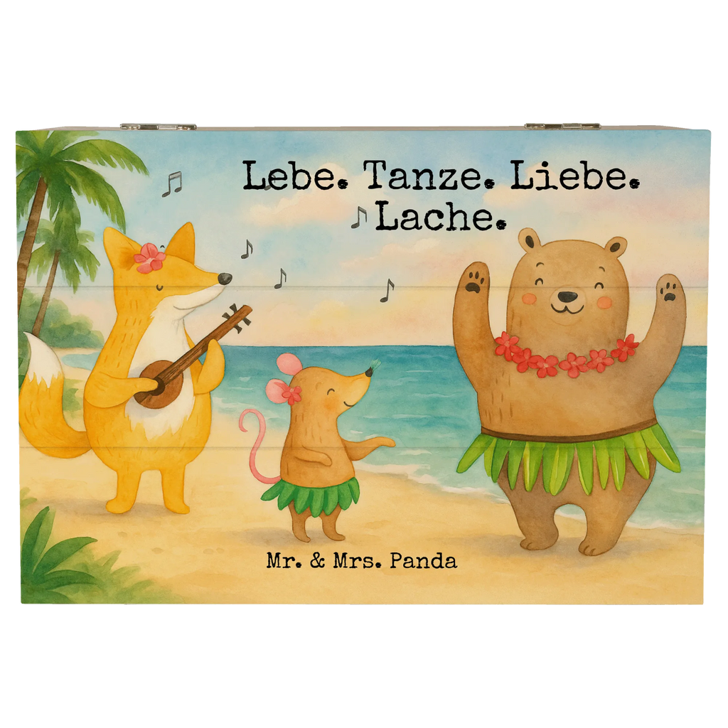 Holzkiste Waldtiere Aloha Design Kiste, Schatulle, Erinnerungskiste, Aufbewahrungsbox, Dekokiste, Schatzkiste, XXL, Holzkiste, Erinnerungsbox, Geschenkbox, Truhe, Geschenkdose, Tiermotive, Gute Laune, lustige Sprüche, Tiere, Igel, Tanzen, Aloha, Waldtiere, Bär, Wald, Hase, Leben, Musik, Lachen