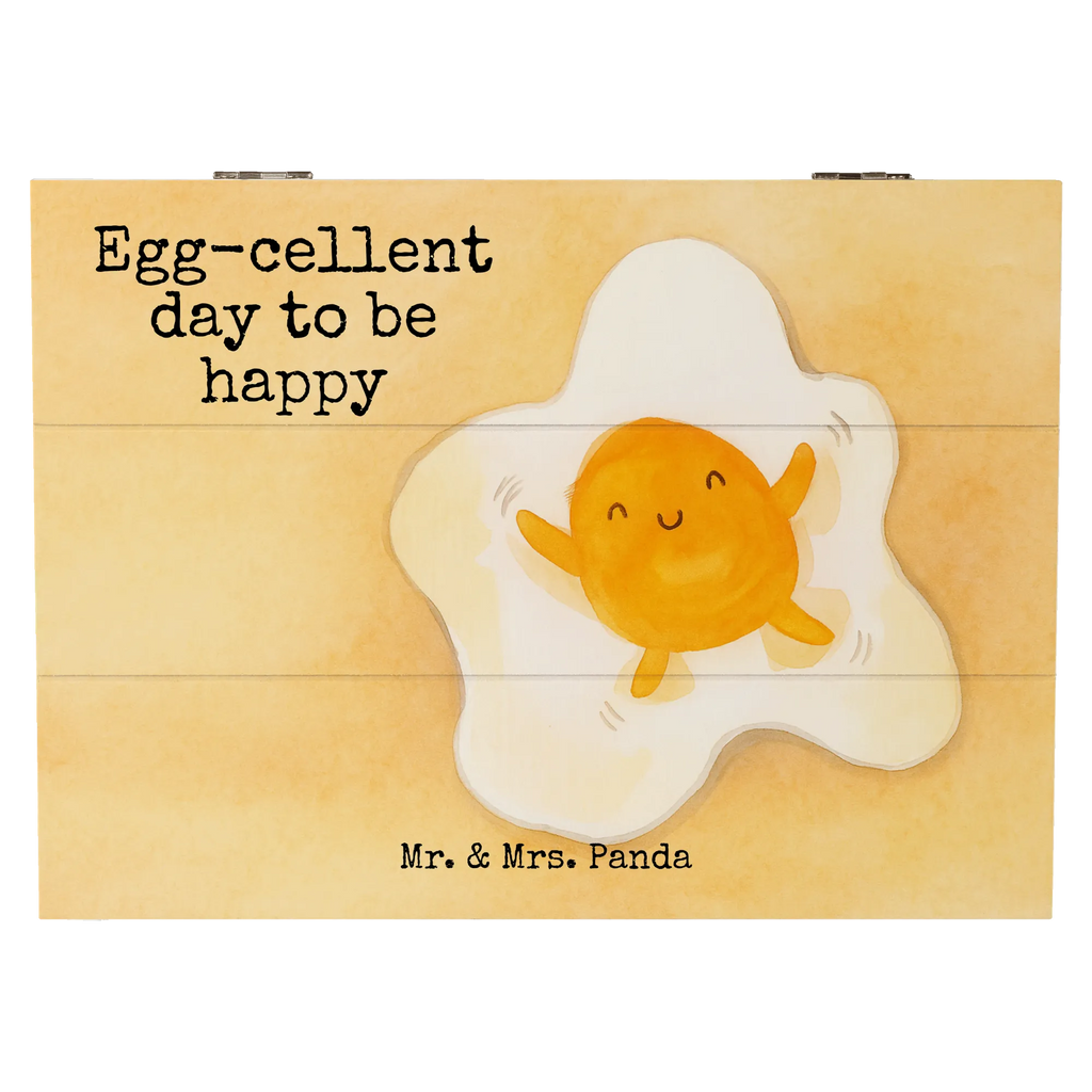 Holzkiste Spiegelei Ei Design Aufbewahrungsbox, Erinnerungsbox, Schatulle, Truhe, Geschenkdose, Holzkiste, Erinnerungskiste, Kiste, Geschenkbox, Schatzkiste, XXL, Dekokiste, Tiermotive, Gute Laune, lustige Sprüche, Tiere, Glücklich, Tag, Ei, Spiegelei, Schön, Liebe