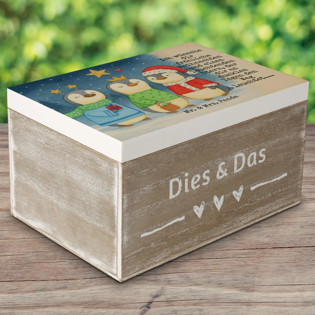 Holzkiste Winterzeit Heilige drei Könige Design Erinnerungskiste, Geschenkbox, Kiste, Schatzkiste, XXL, Aufbewahrungsbox, Dekokiste, Truhe, Erinnerungsbox, Schatulle, Geschenkdose, Holzkiste, Winter, Weihnachten, Weihnachtsdeko, Nikolaus, Advent, Heiligabend, Wintermotiv, Weihnachtstage, Heilige drei Könige, Weihnachtsmann, Weihnachtszeit