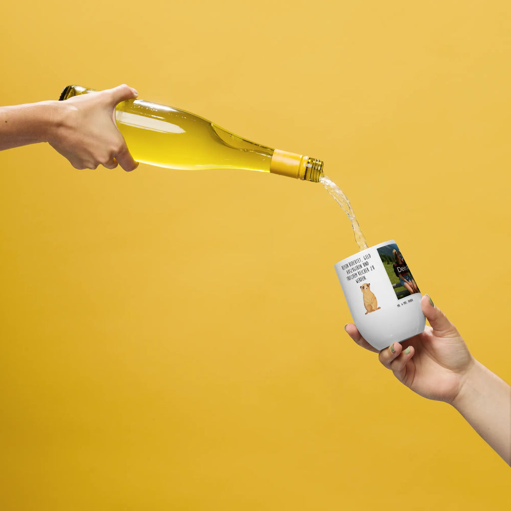 Personalized Photo Wine Mug Meerkat Africa, Travel, Road trip, Saying, World trip, Meerkat, Traveling, Africa trip