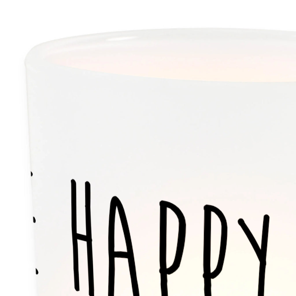 Personalisiertes Foto Windlicht Biene Happy