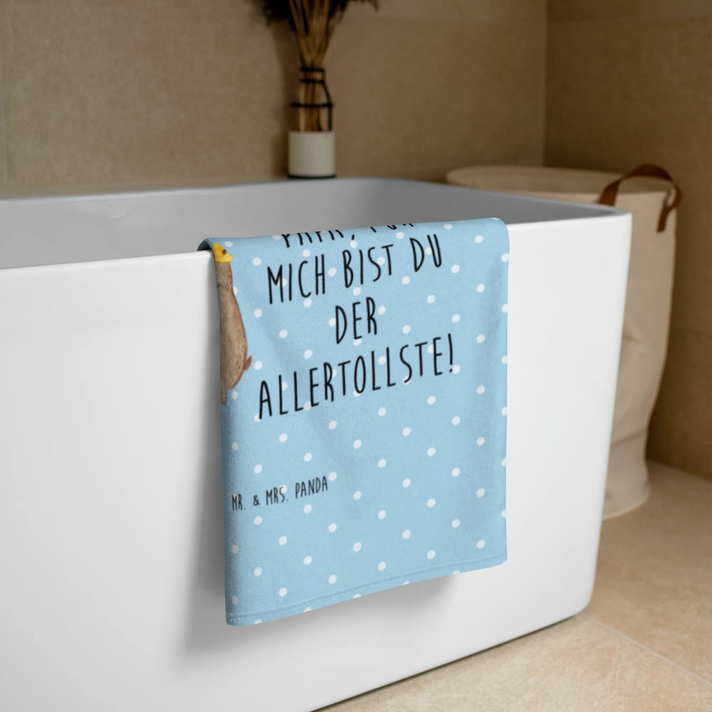 Photo XL Towel Bears with hats Family, Father's Day, Mother's Day, brother, sister, Mom, Dad, daddy, role model, family, father-son, children, child, favourite person, sons, son, father, bear, father's day, dad