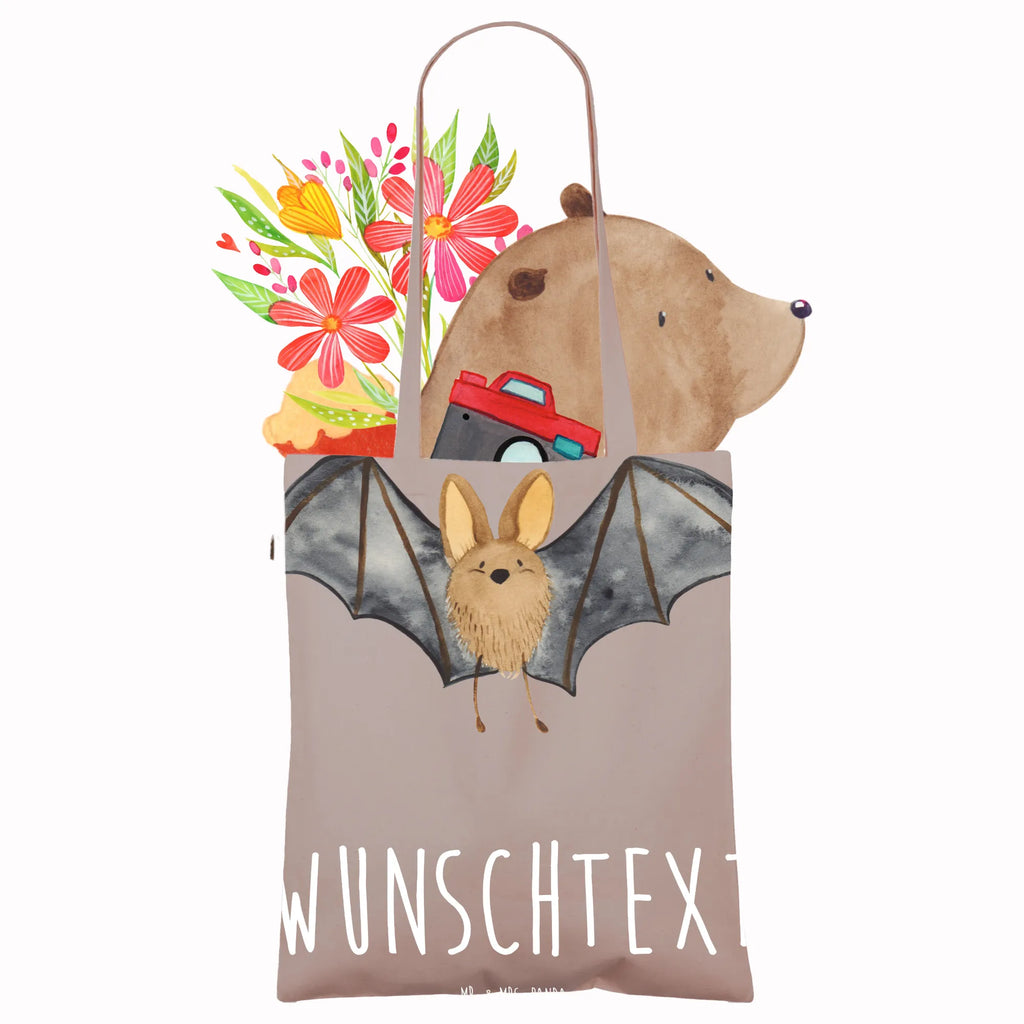 Personalisierte Foto Tragetasche Fledermaus Flügel Personalisierte Foto Tragetasche, Tiermotive, Gute Laune, lustige Sprüche, Tiere