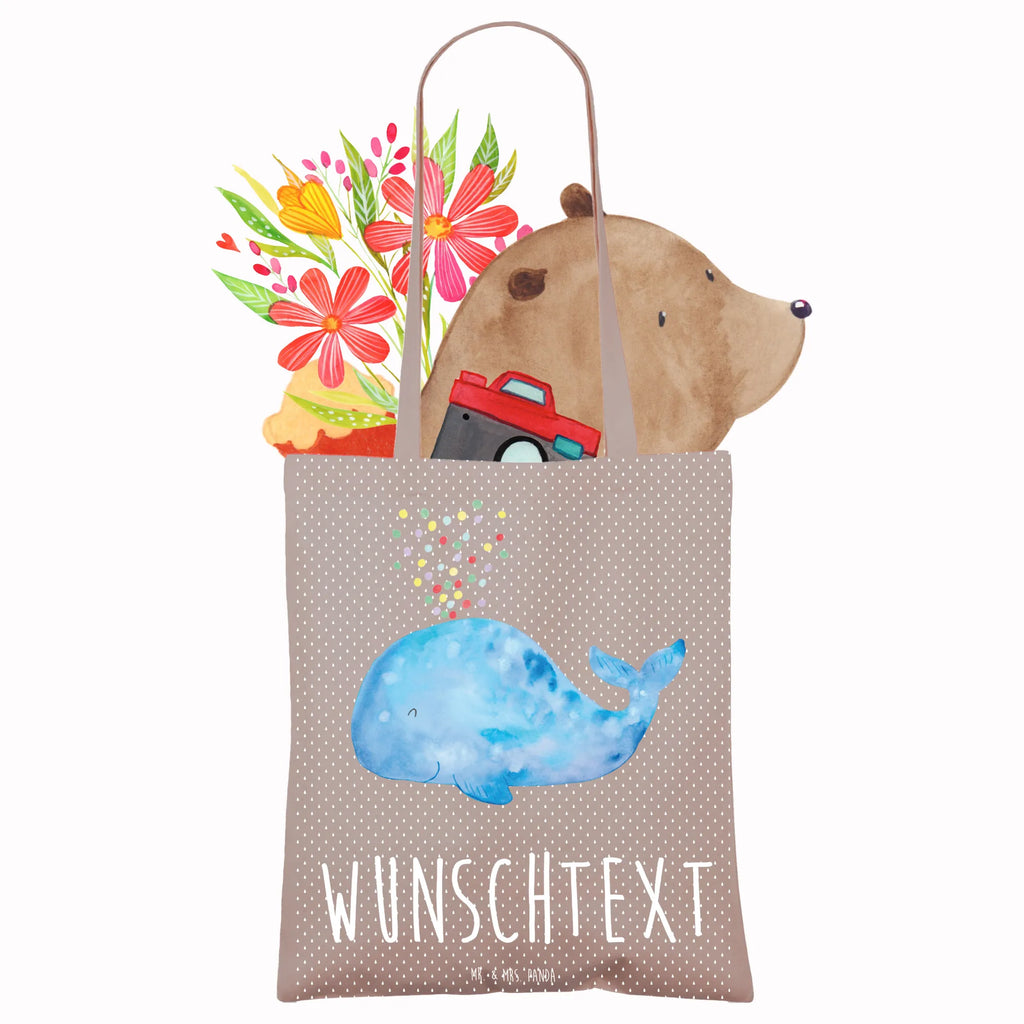 Personalisierte Foto Tragetasche Wal Konfetti Personalisierte Foto Tragetasche, Meerestiere, Meer, Urlaub, Geburtstag, Abnehmen, Trennung, Lebensabschnitt, Neustart, Wale, Diät, Wal, Neuanfang, Konfetti, Motivation