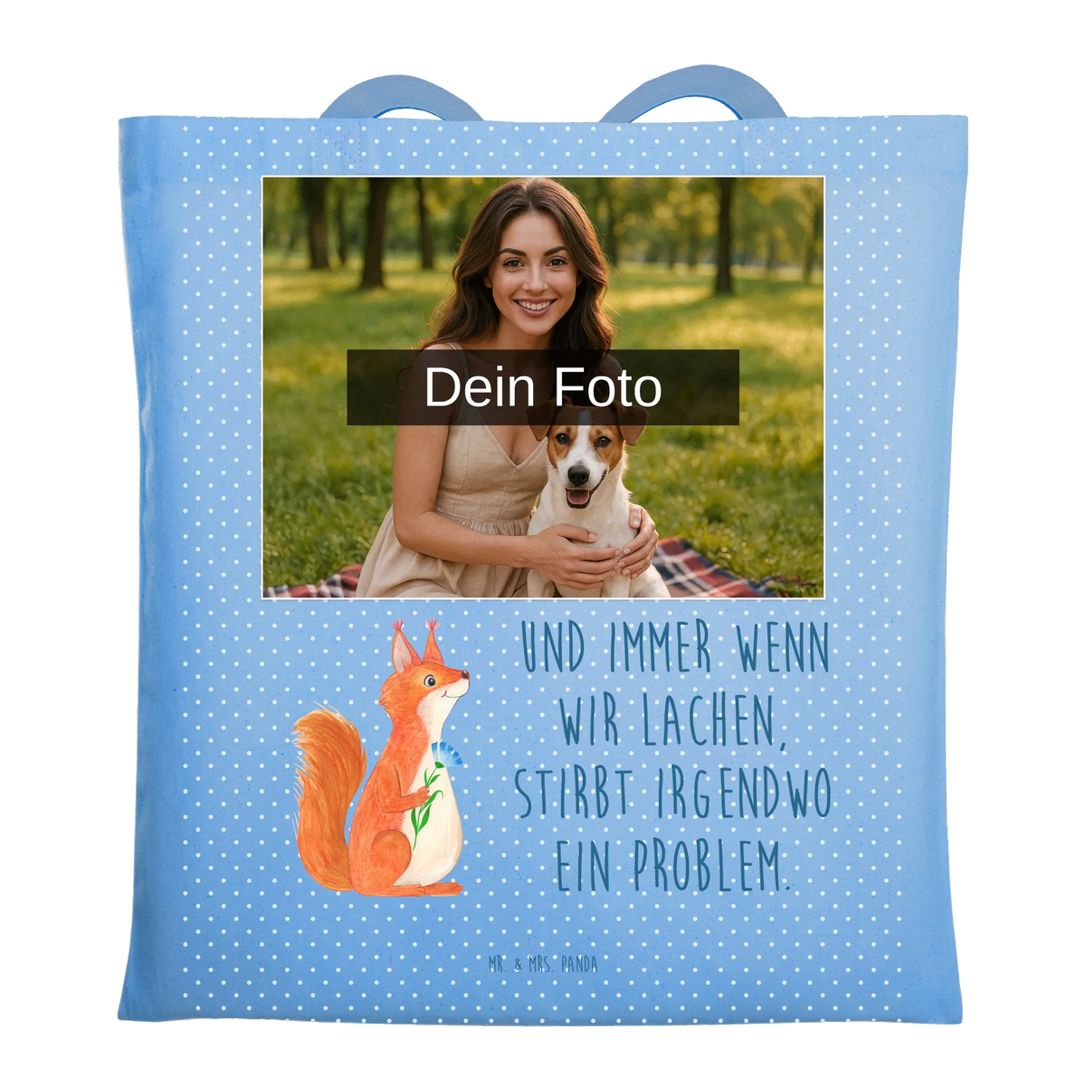 Personalisierte Foto Tragetasche Eichhörnchen Blume Personalisierte Foto Tragetasche, Tiermotive, Gute Laune, lustige Sprüche, Tiere, Motivation Bilder, Eichhorn, Eichhörnchen, Spruch positiv, Lachen, Spruch Deko, Motivation Sprüche, Spaß, glücklich Spruch