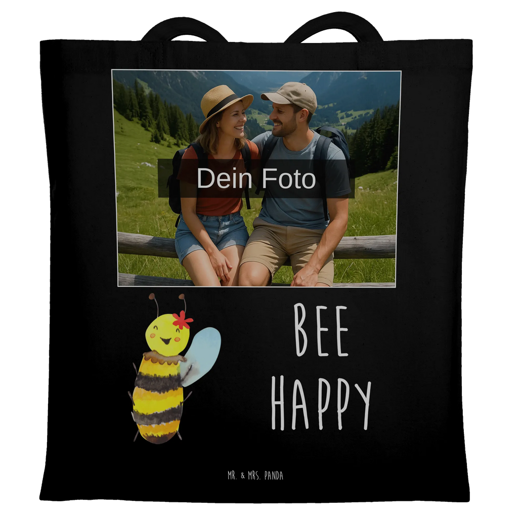 Personalisierte Foto Tragetasche Biene Happy Personalisierte Foto Tragetasche, Biene, Wespe, Hummel
