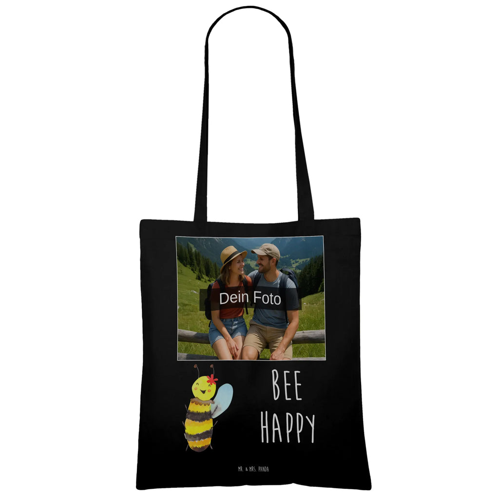 Personalisierte Foto Tragetasche Biene Happy Personalisierte Foto Tragetasche, Biene, Wespe, Hummel