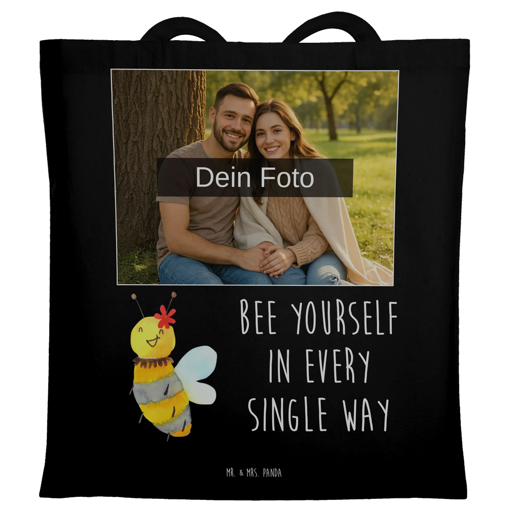 Personalisierte Foto Tragetasche Biene Blume Personalisierte Foto Tragetasche, Biene, Wespe, Hummel