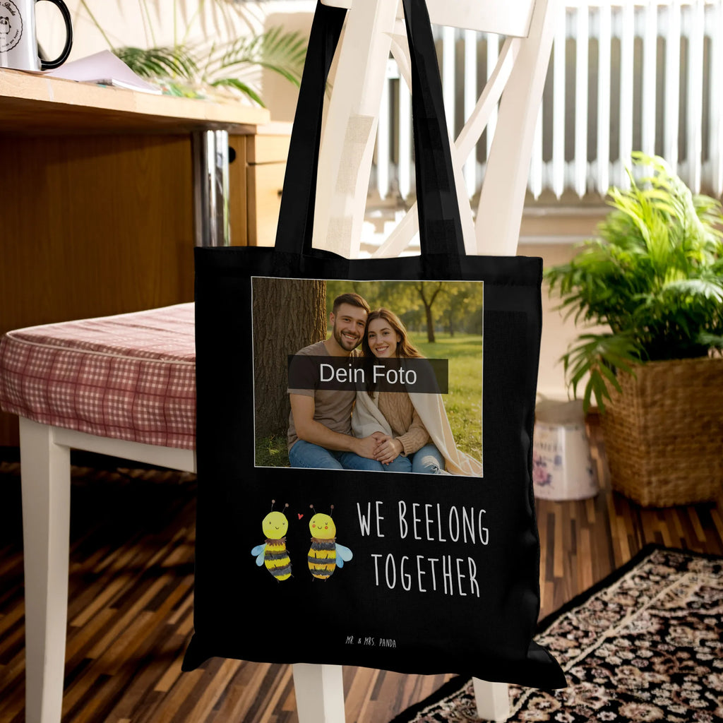 Personalisierte Foto Tragetasche Biene Verliebt Personalisierte Foto Tragetasche, Biene, Wespe, Hummel