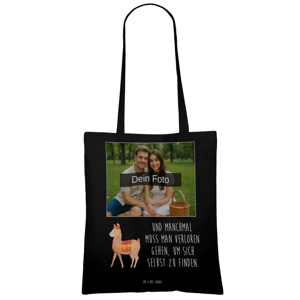 Personalisierte Foto Tragetasche Alpaka Stolz Personalisierte Foto Tragetasche, Alpaka, Lama