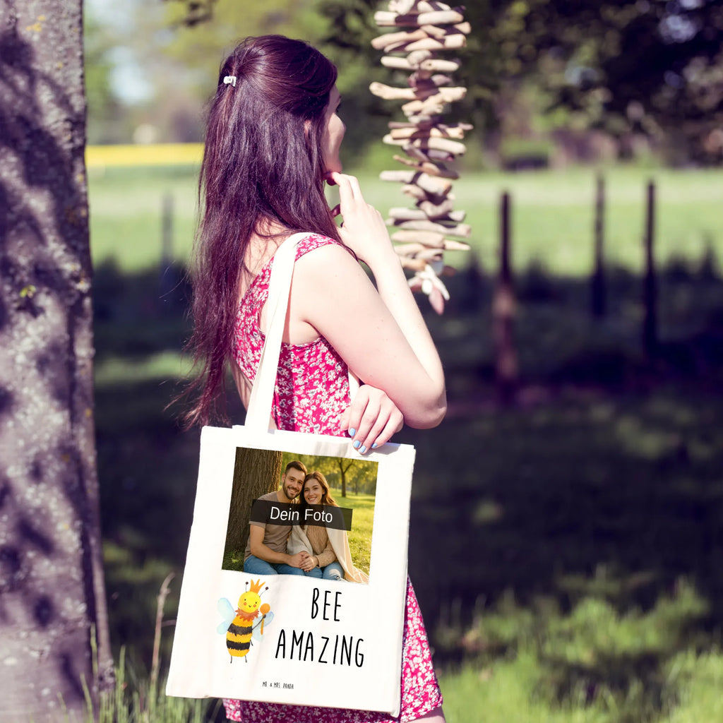 Personalisierte Foto Tragetasche Biene König Personalisierte Foto Tragetasche, Biene, Wespe, Hummel
