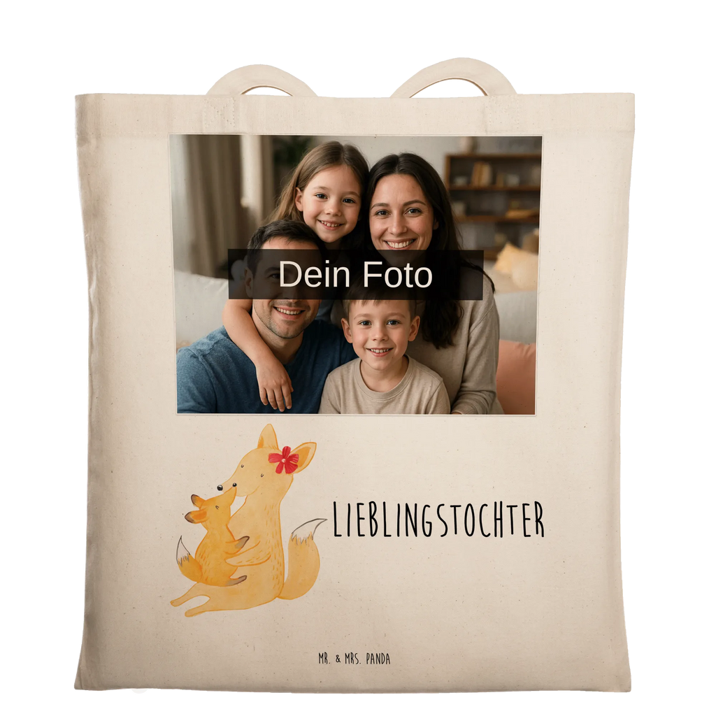 Personalisierte Foto Tragetasche Fuchs Mama Personalisierte Foto Tragetasche, Familie, Vatertag, Muttertag, Bruder, Schwester, Mama, Papa, Oma, Opa, Mutter, Tochter, Lieblingstochter, Beste Tochter, Geschenk