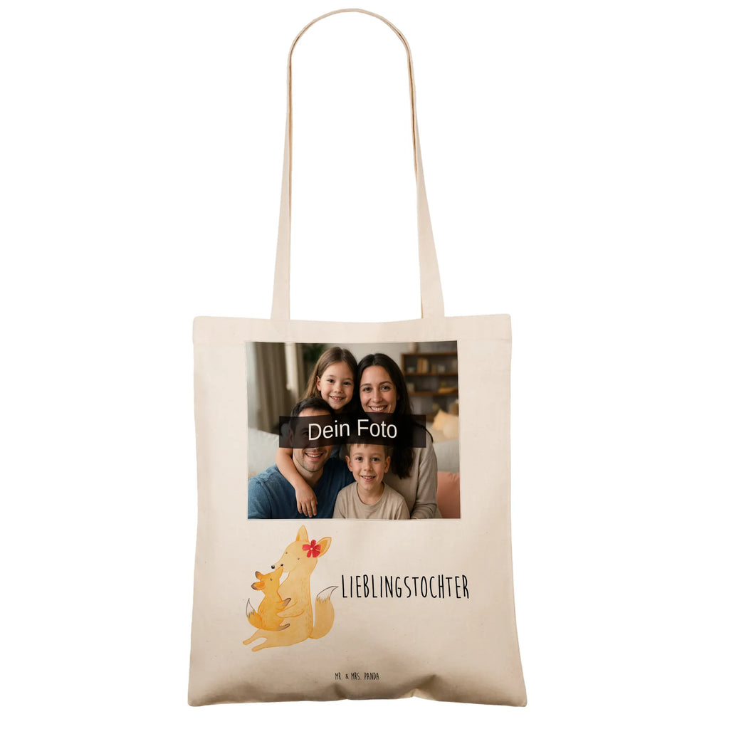 Personalisierte Foto Tragetasche Fuchs Mama Personalisierte Foto Tragetasche, Familie, Vatertag, Muttertag, Bruder, Schwester, Mama, Papa, Oma, Opa, Mutter, Tochter, Lieblingstochter, Beste Tochter, Geschenk