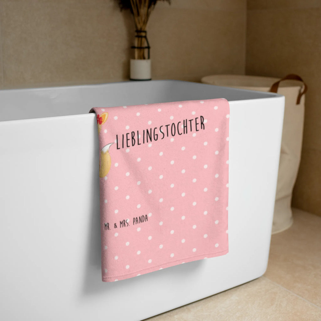 Photo XL Towel Fox mummy Family, Father's Day, Mother's Day, brother, sister, Mom, Dad, present, best daughter, daughter, favourite daughter, mom, mother