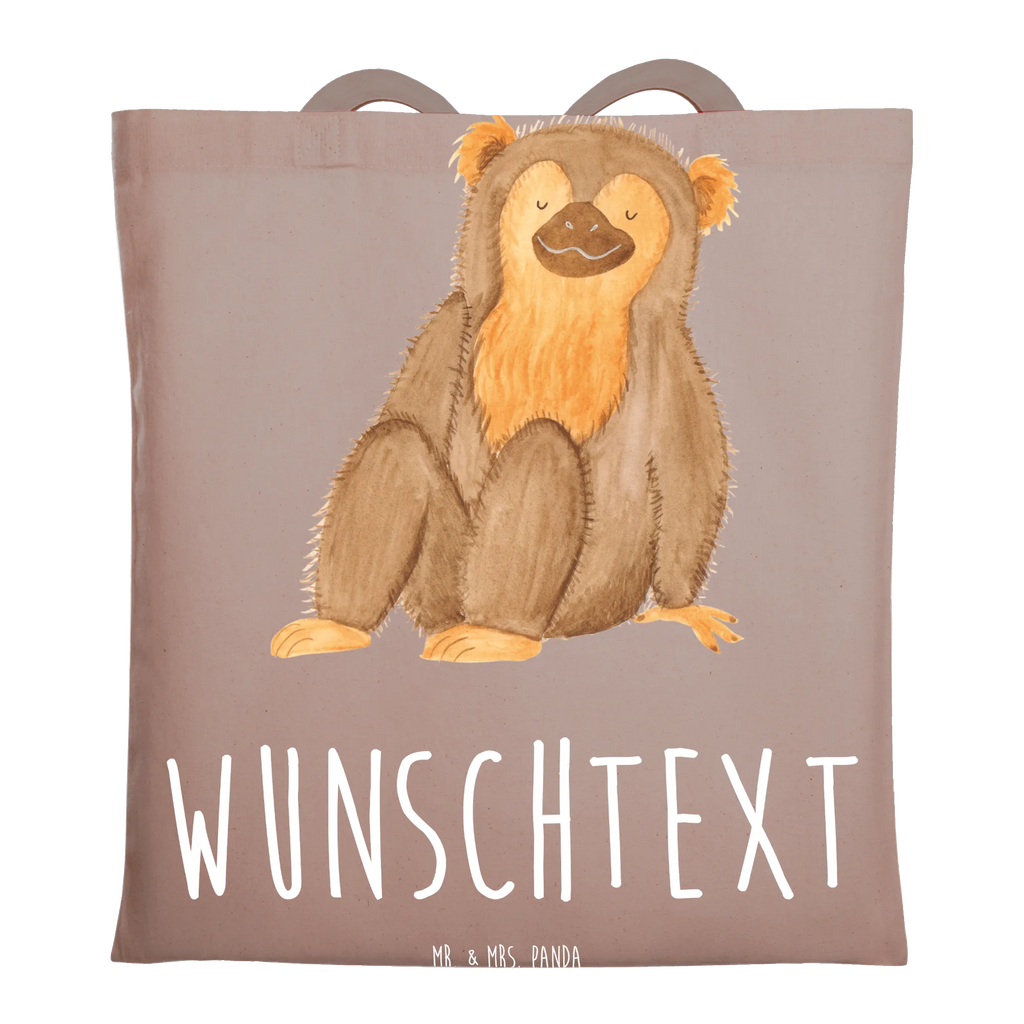 Personalisierte Foto Tragetasche Affe Personalisierte Foto Tragetasche, Afrika, Wildtiere, Affen, Selbstachtung, Selbstliebe, Selfcare, Liebe, Affe, Selbstbewusstsein, Respekt, Äffchen, Motivation