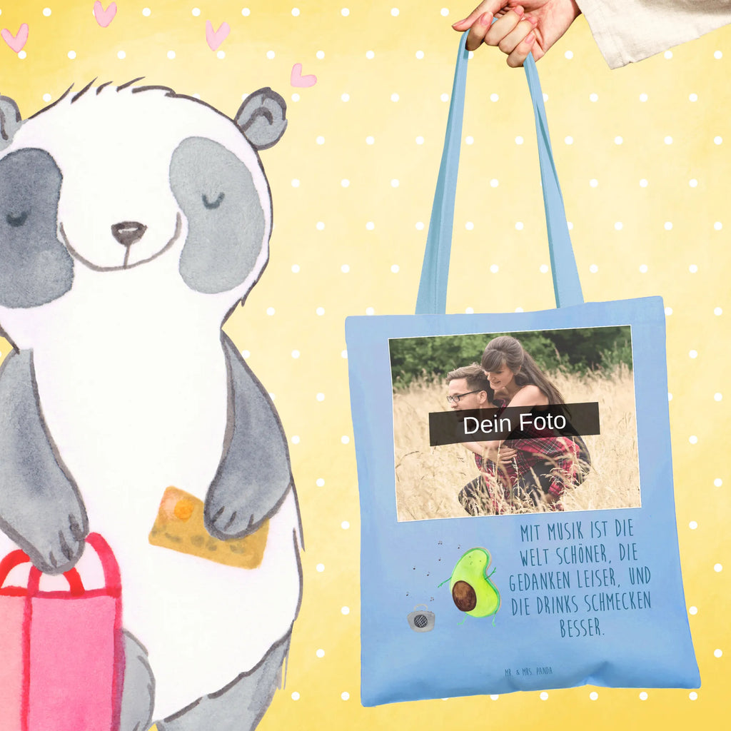 Personalisierte Foto Tragetasche Avocado Tanzen Personalisierte Foto Tragetasche, Avocado, Veggie, Vegan, Gesund